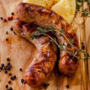 Lemon Chicken & Herb Sausages